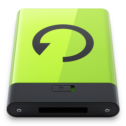Green Backup Icon 512x512 png